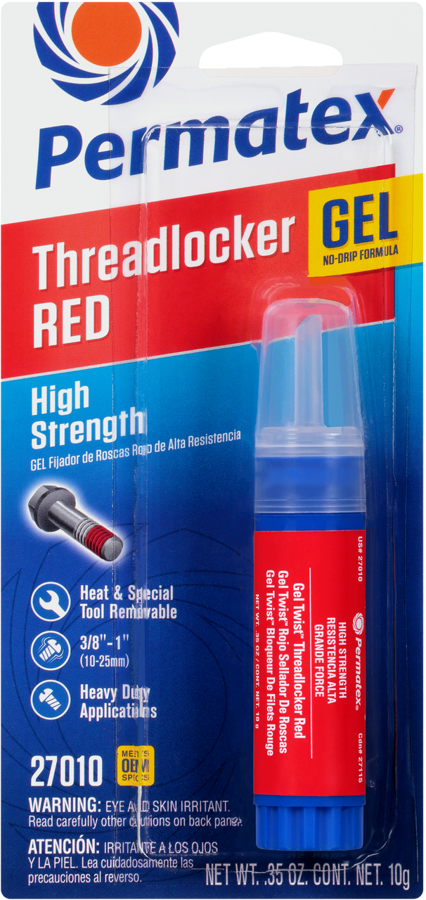 PERMATEX Gel Threadlocker, 59-9175