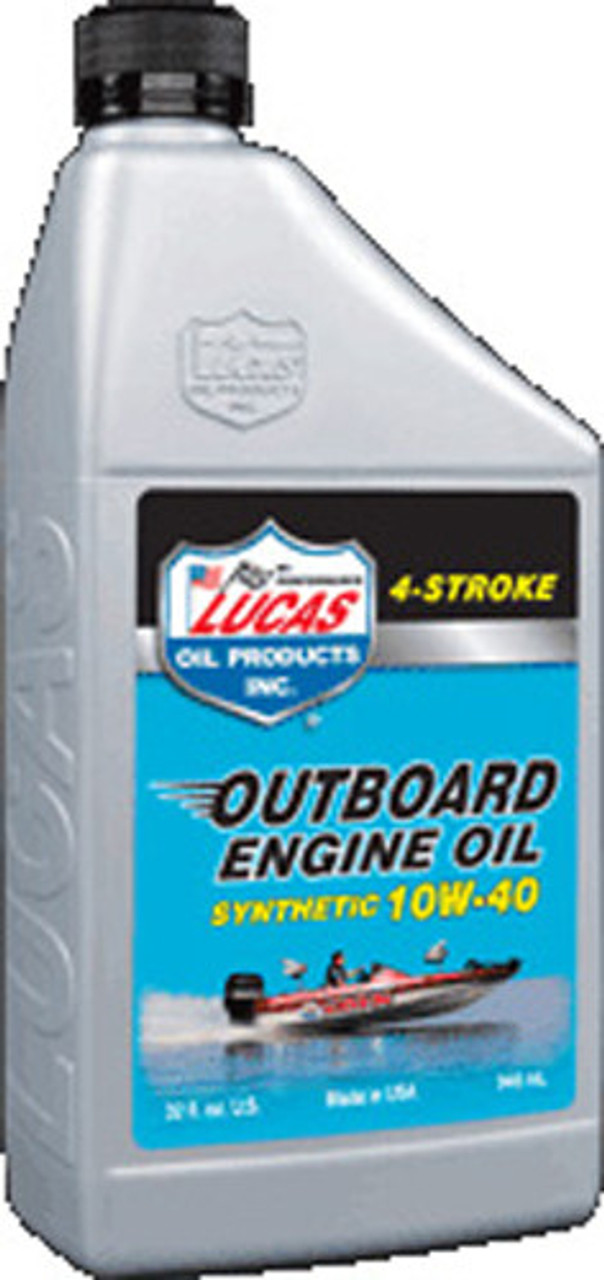 Lucas New Outboard 4-Stroke Motor Oil, 58-5318