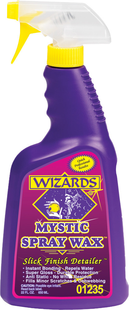 WIZARDS Mystic Spray Wax Finish Detailer, 57-6300