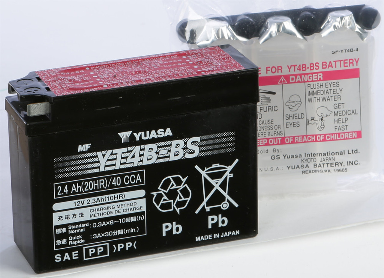 YUASA AGM Maintenance Free Battery, 49-1947