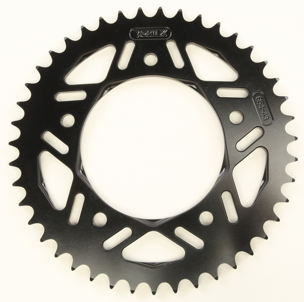 Vortex New F5 Rear Aluminum Sprocket, 3-654K43