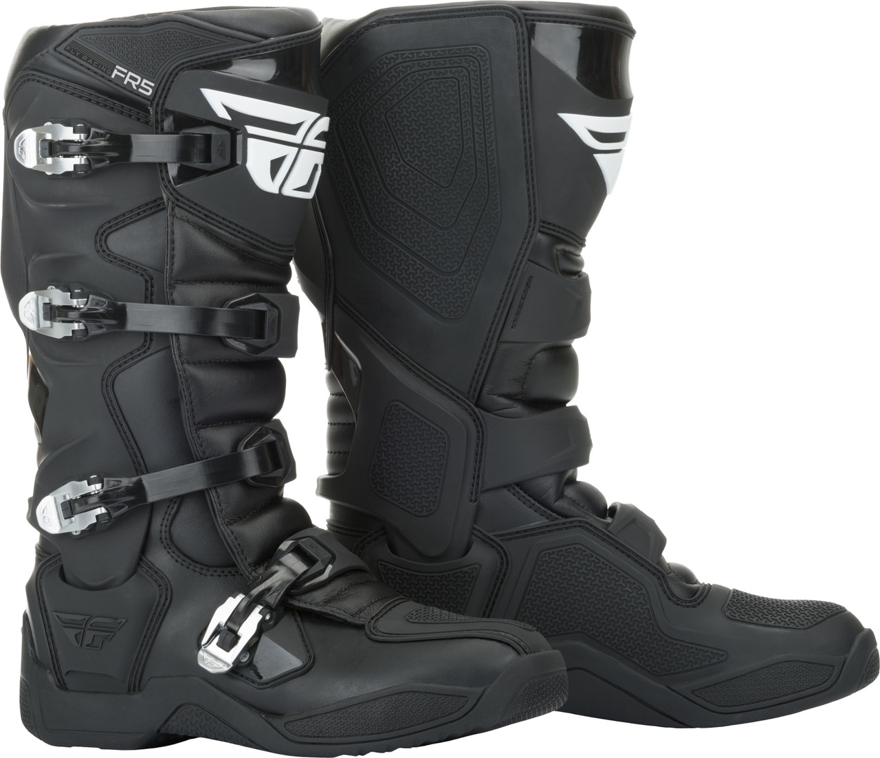 Fly Racing New Fr5 Boots Black Sz 11, 364-70011