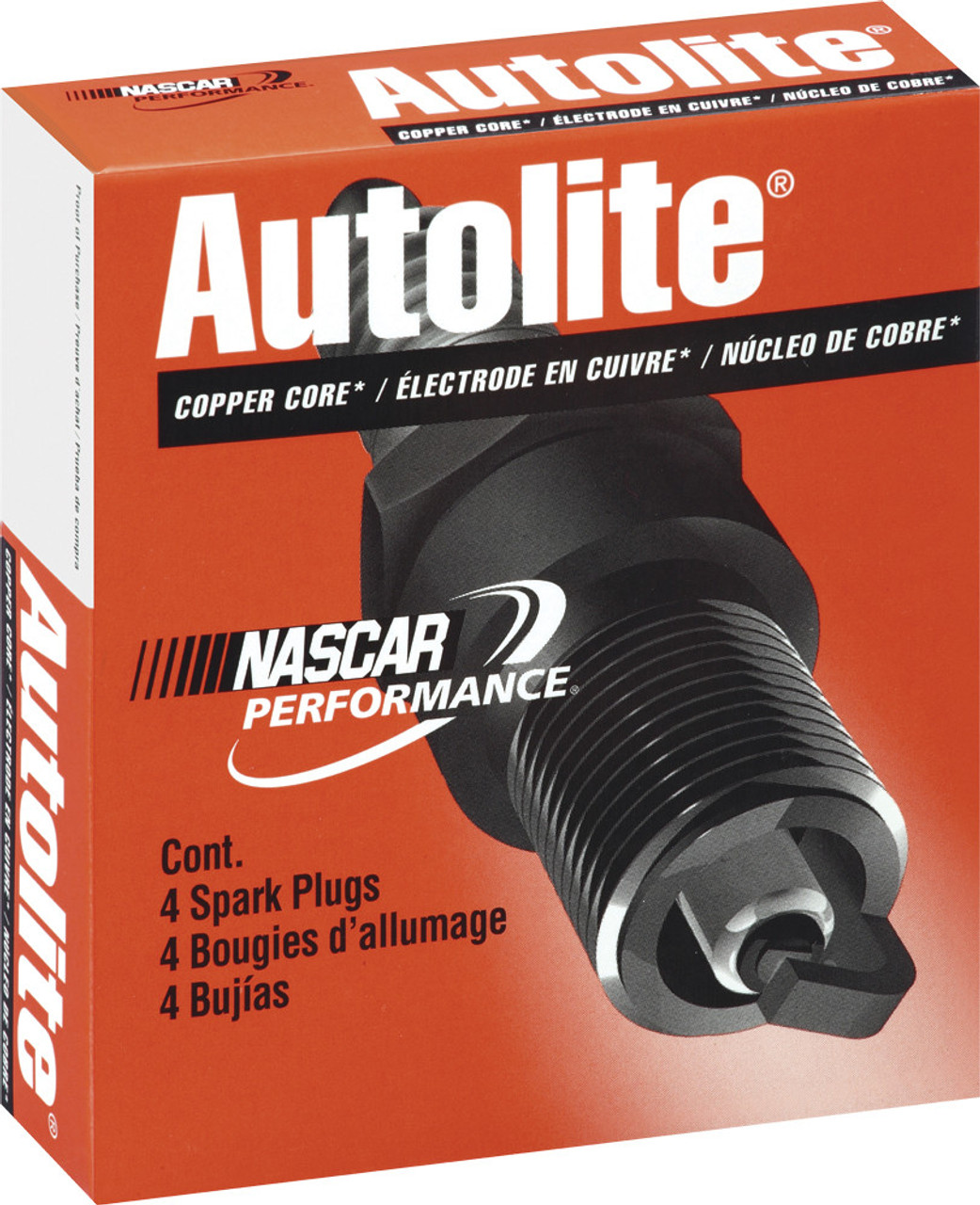 Autolite New Copper Core Spark Plug, 4-4092