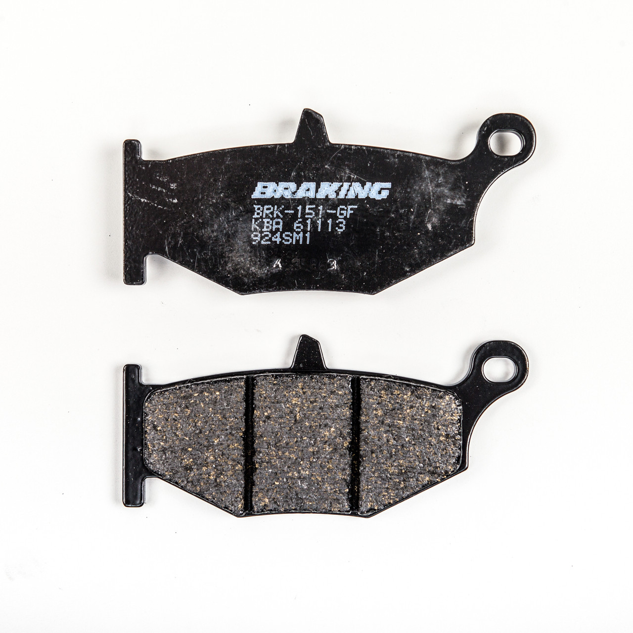 BRAKING Semi-Metallic Brake Pads, 31-924S BRAKING Semi-Metallic Brake Pads, 31-924S