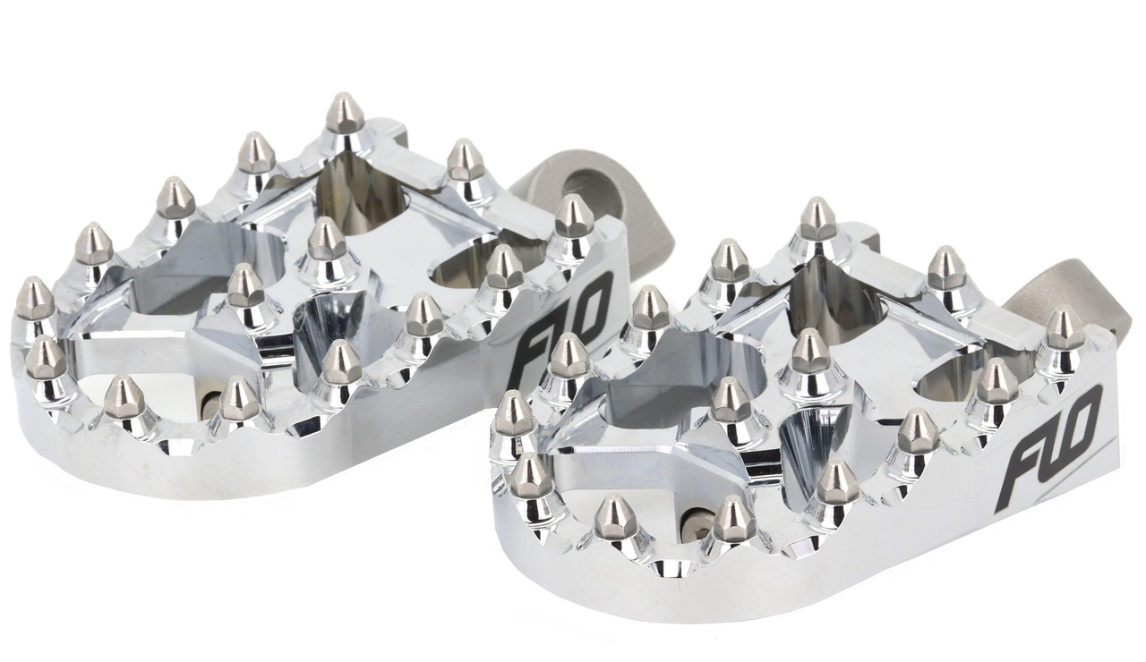 FLO MOTORSPORTS Moto Style Footpeg Set, 122-8084