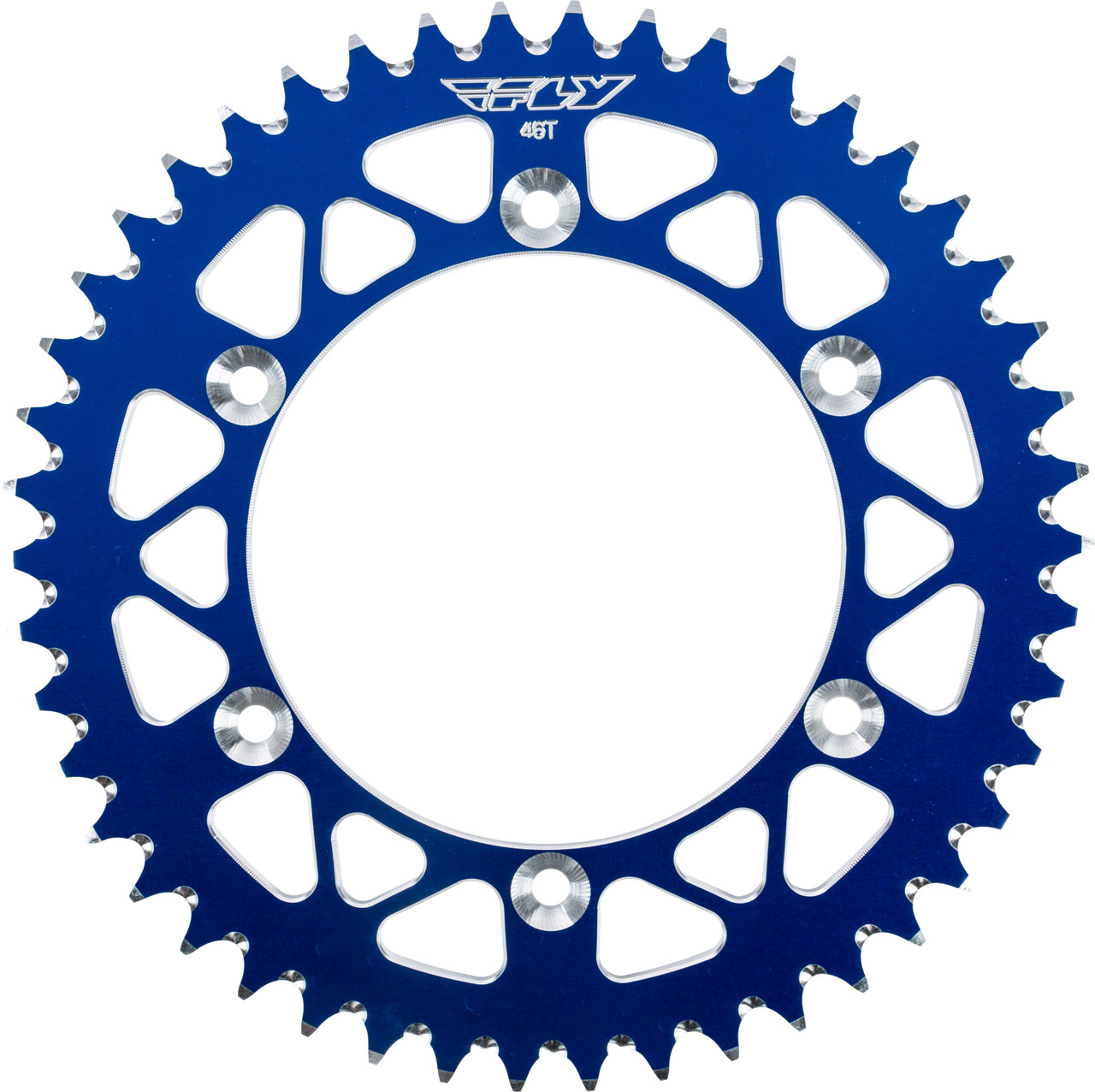 FLY RACING Aluminum Rear Sprocket, 255-520846B