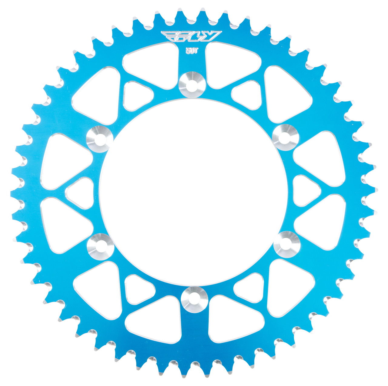 FLY RACING Aluminum Rear Sprocket, 255-520850B