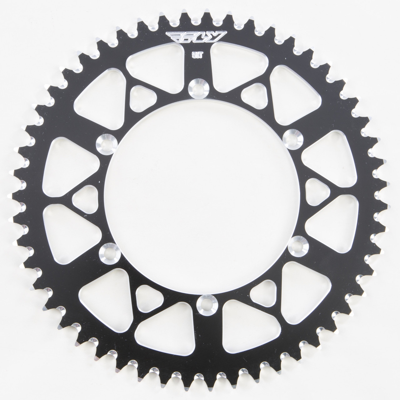 FLY RACING Aluminum Rear Sprocket, 255-242251BK