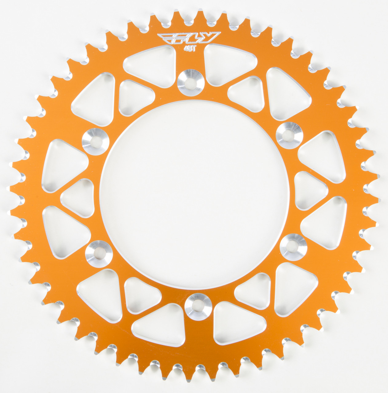 FLY RACING Aluminum Rear Sprocket, 255-331648O