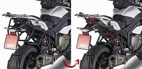 GIVI Hard Luggage Mounting Hardware, 270-6292