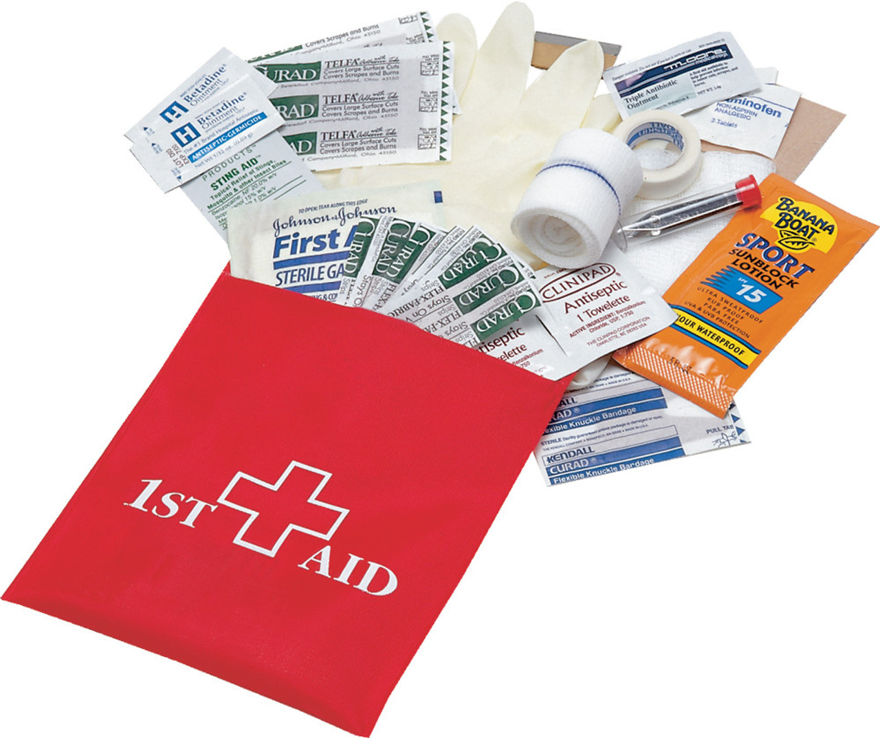 Kwik Tek New Waterproof First Aid Kit, 18-5200