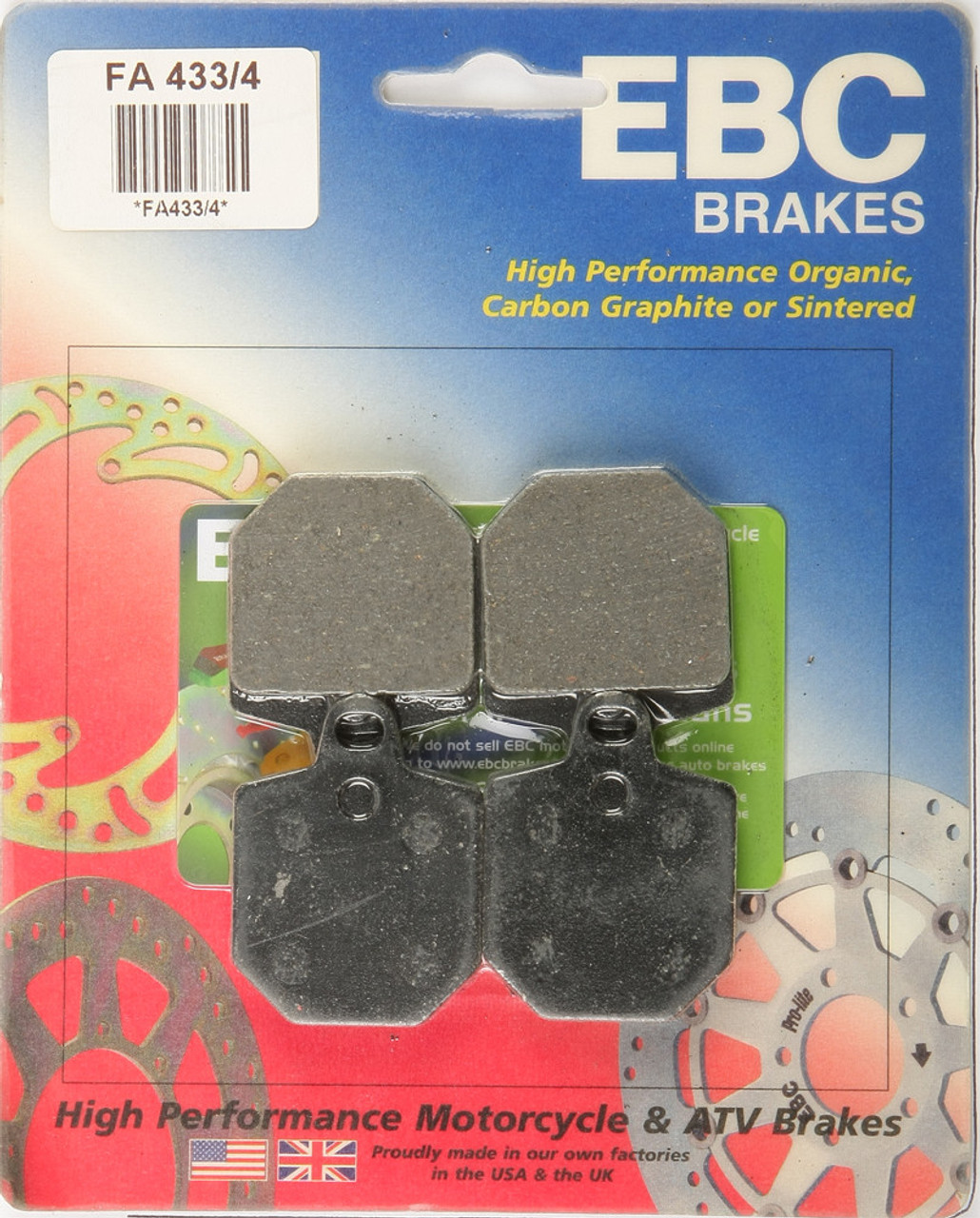 Ebc New Standard Brake Pads, 15-433/4