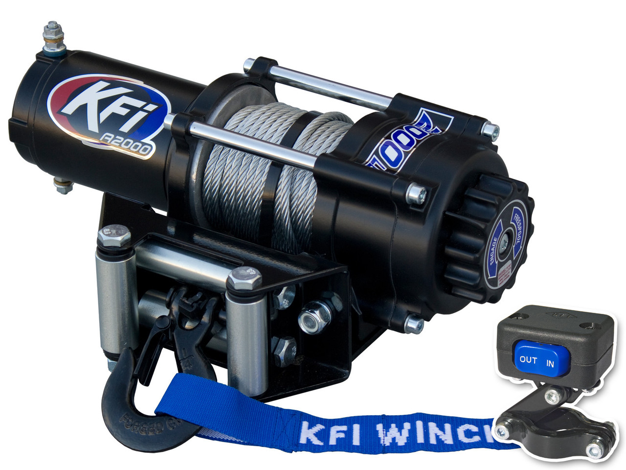 Kfi New A2000 Winch Kit, 10-0101