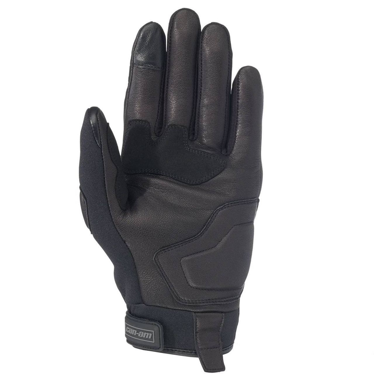 Can-Am New OEM Black Mesh X-Large Unisex Gloves, 4463531290