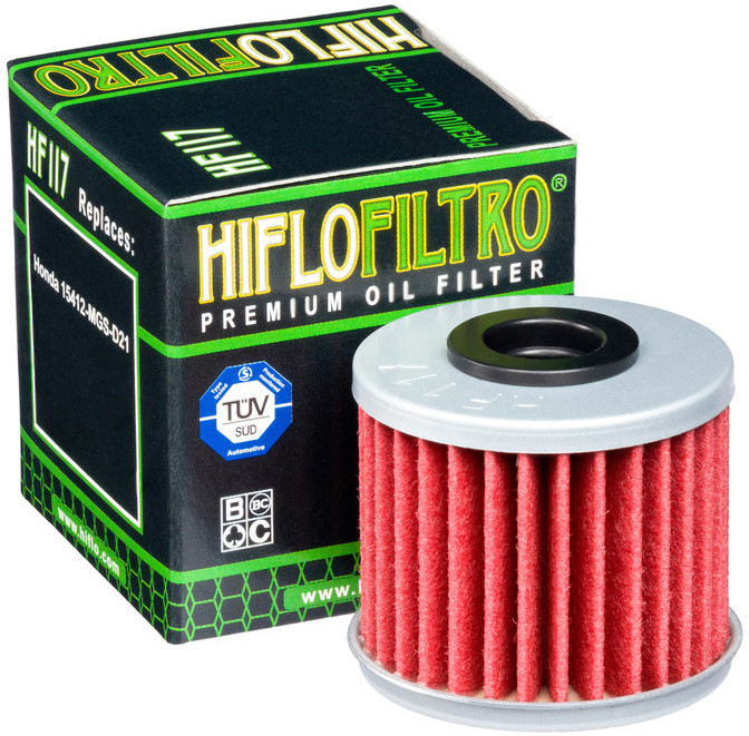 HIFLOFILTRO Oil Filter, 550-0117