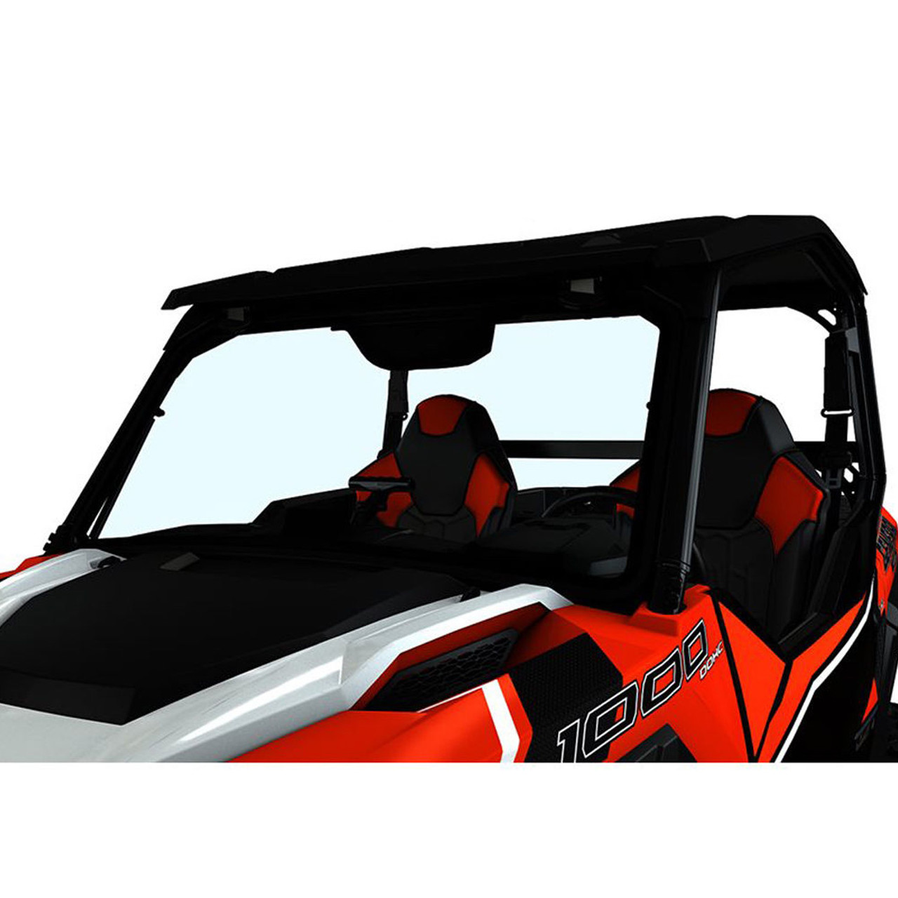 Polaris OEM Glass Tip-Out Full Windshield, Clear, 2881108