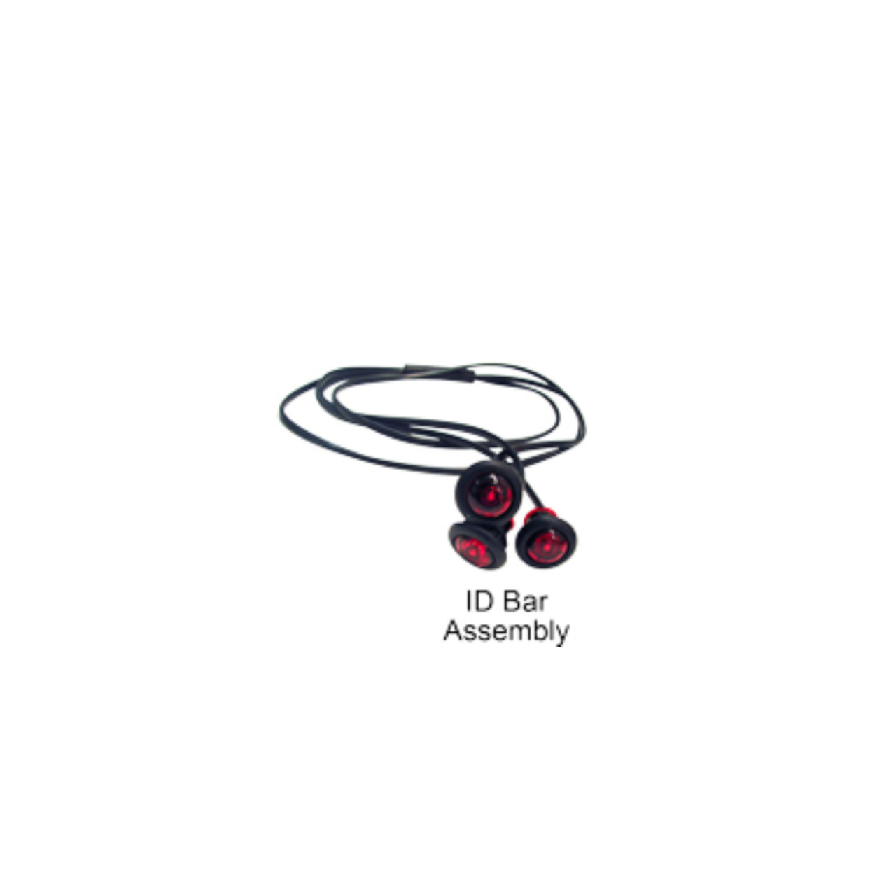 Tecniq OEM Amber Mini PC Sidemarker Amber Lens White Ground wire w/.156 Barrel, S34-AA9N-1