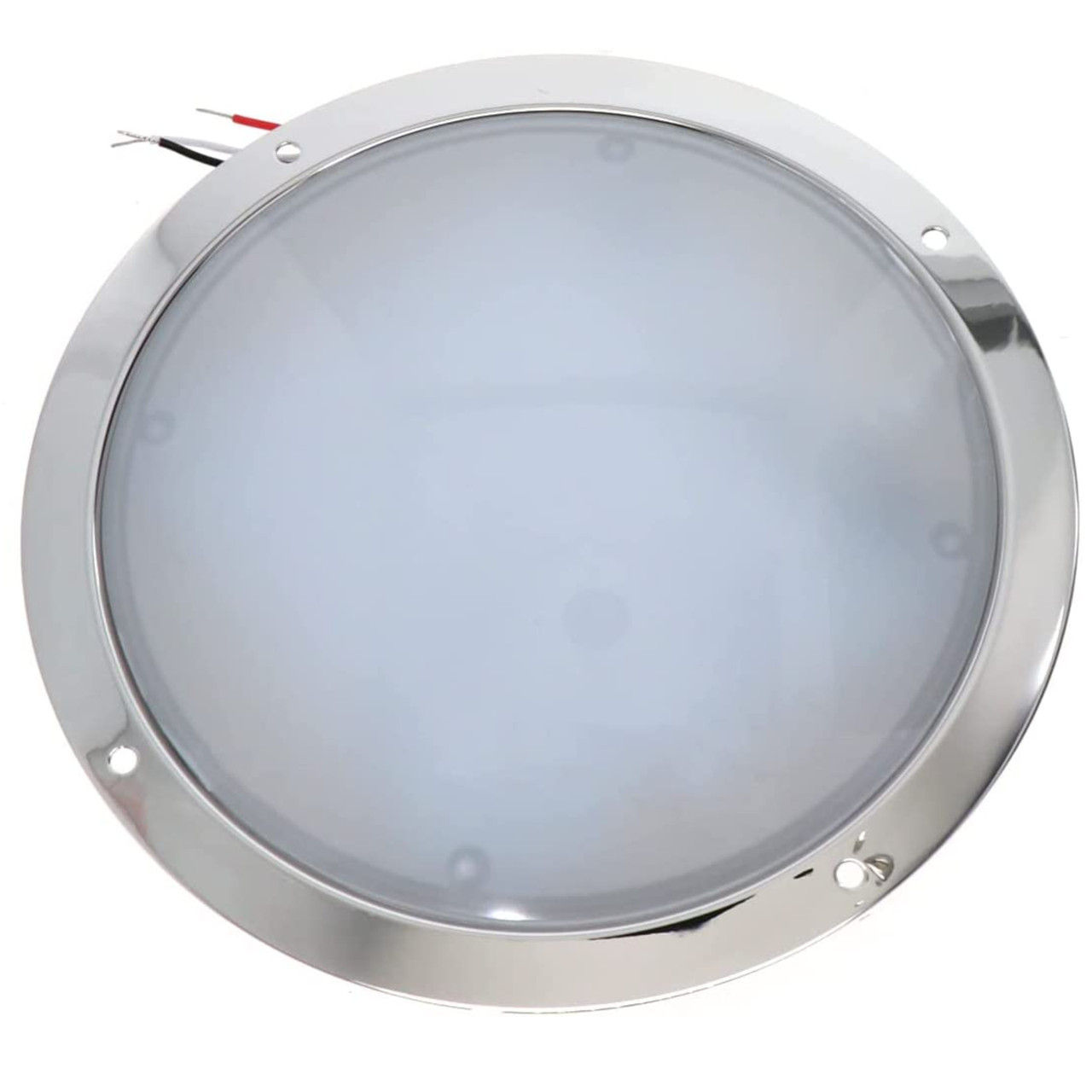 Tecniq New OEM Cool White Trim 8" EV Chrome Interior Light 31 LED's, E08-WC00-1