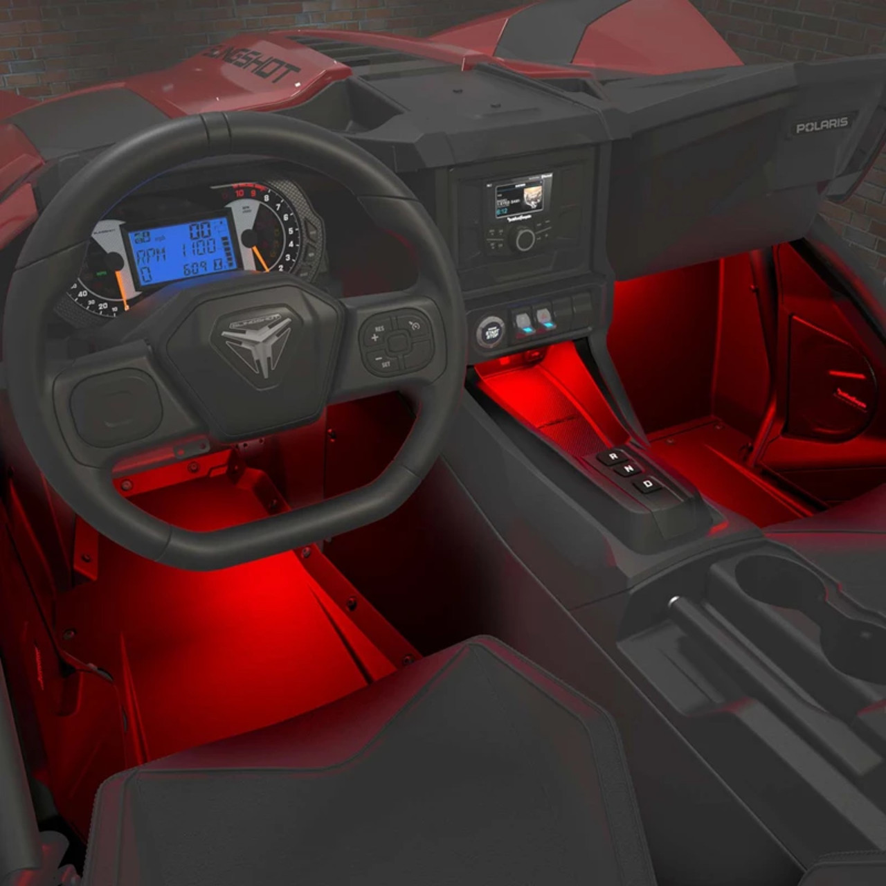 Polaris New OEM Slingshot Premium Interior Light Kit by XKGlow, 2889638