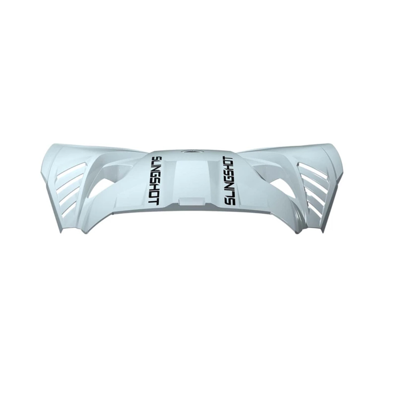Polaris New OEM White Lightning Slingshot Vented Sport Hood, 2889432-599