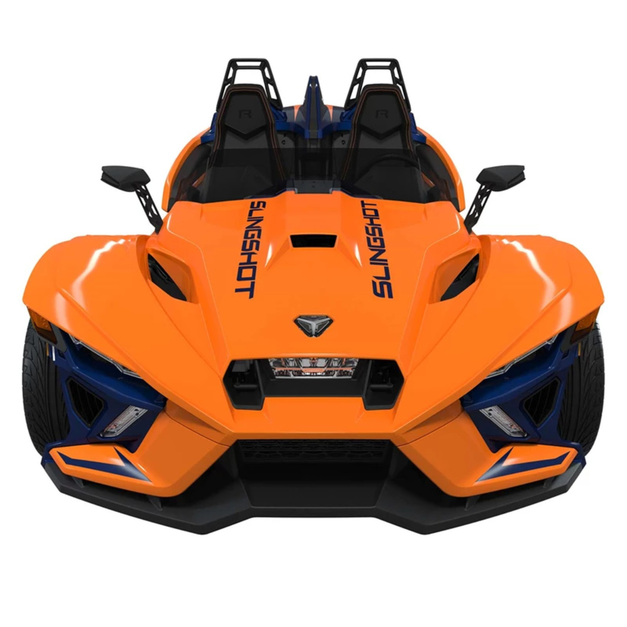 Polaris New OEM Pearl Meltdown Slingshot Vented Sport Hood, 2889432-707