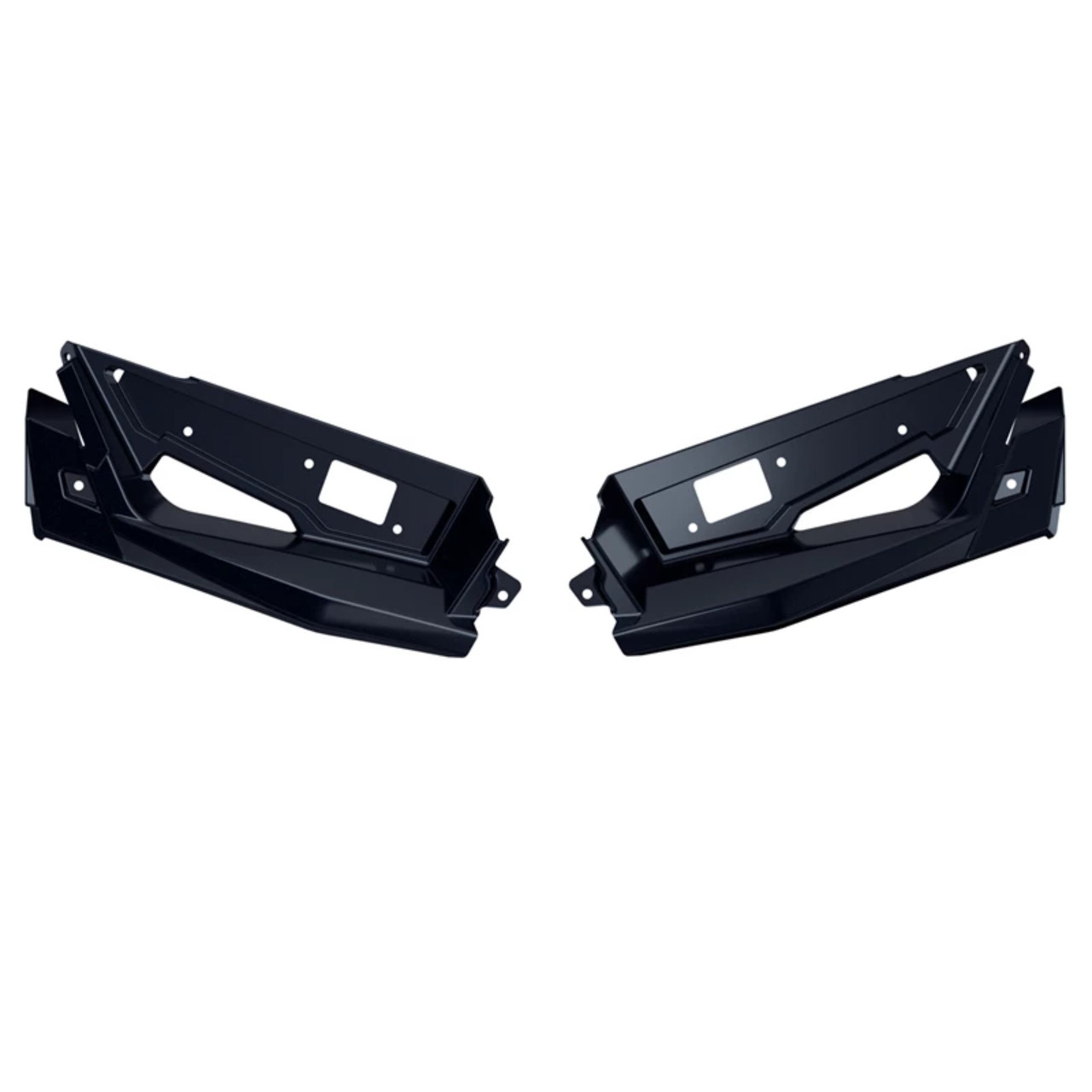 Polaris New OEM Azure Crystal Painted Front Upper Accent Panel, 2884604-809