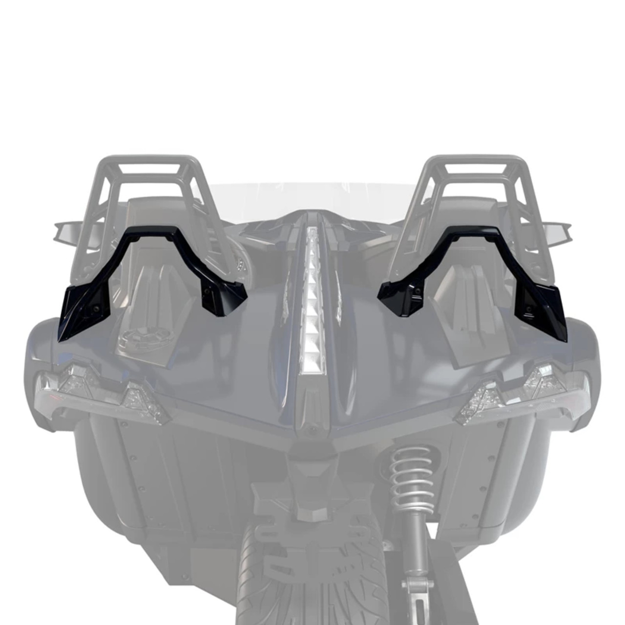 Polaris New OEM Azure Crystal Painted Lower Hoop Accent Kit, 2882419-809
