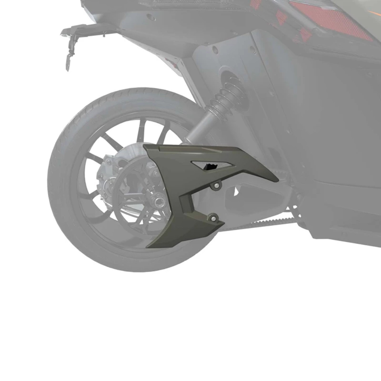 Polaris New OEM Painted Belt Guard Cover Quartz Gray, Slingshot, 2881740-875