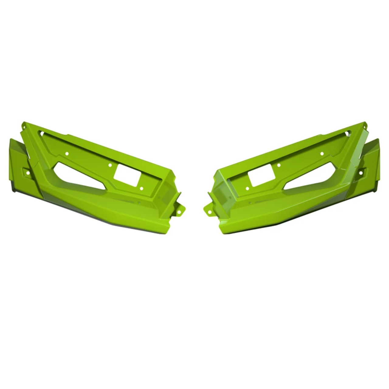 Polaris New OEM Liquid Lime Painted Front Upper Accent Panel, 2884604-772