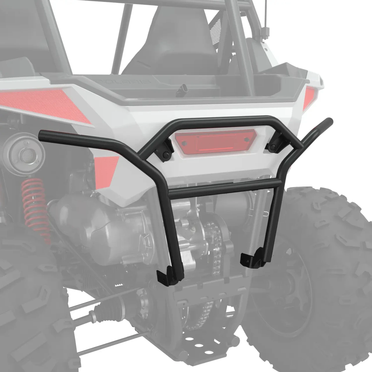 Polaris OEM Steel Rear Bumper, RZR 200 EFI, 2885144