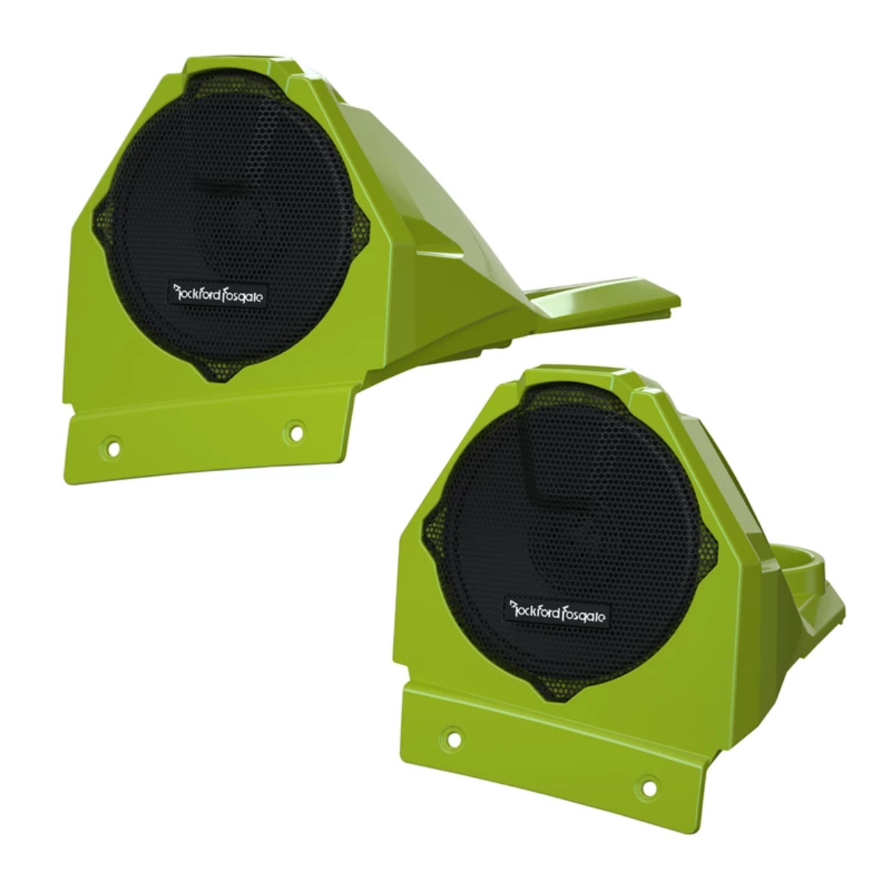 Polaris New OEM 21-22 Stage 3 Roll Hoop Audio Kit, Lifted Lime Pearl, 2889798-810