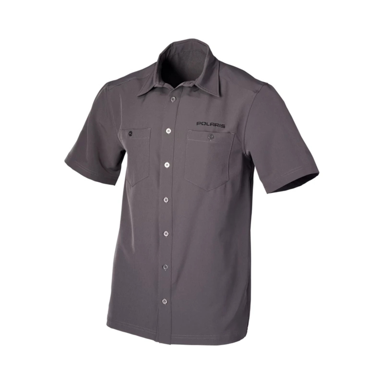 Polaris New OEM S Men's Stretch Woven Pit Shirt, 286252702
