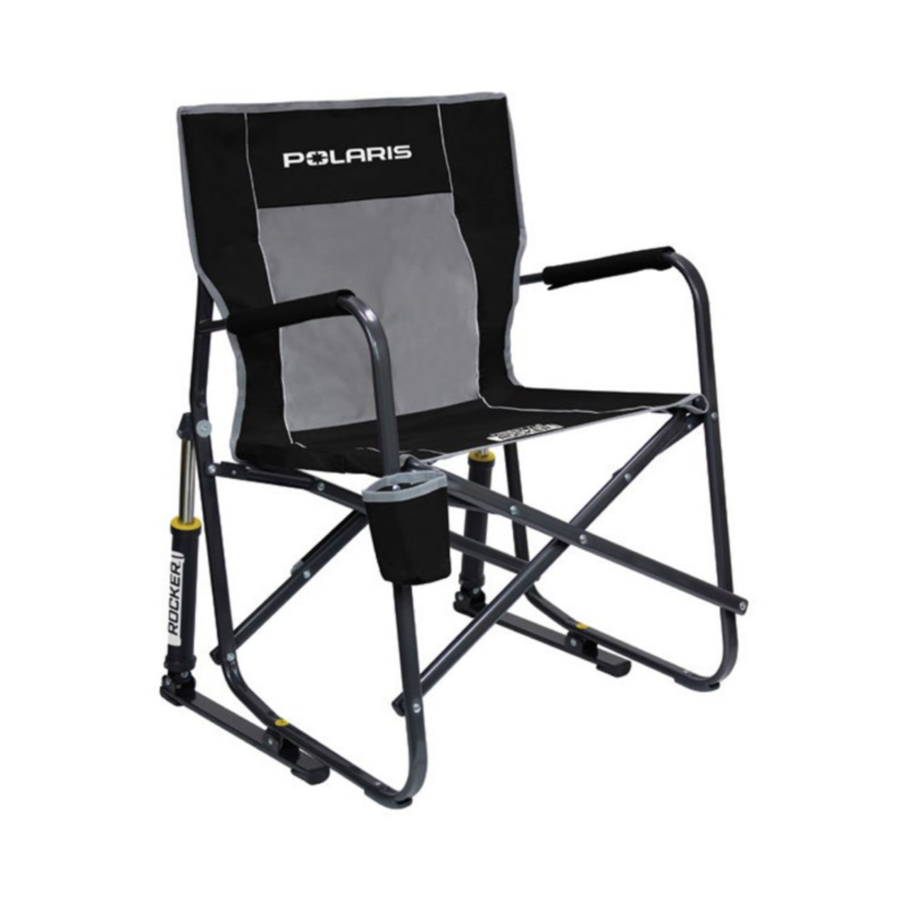 Polaris OEM Black Foldable Freestyle Rocker w/ Cupholder, 2862625