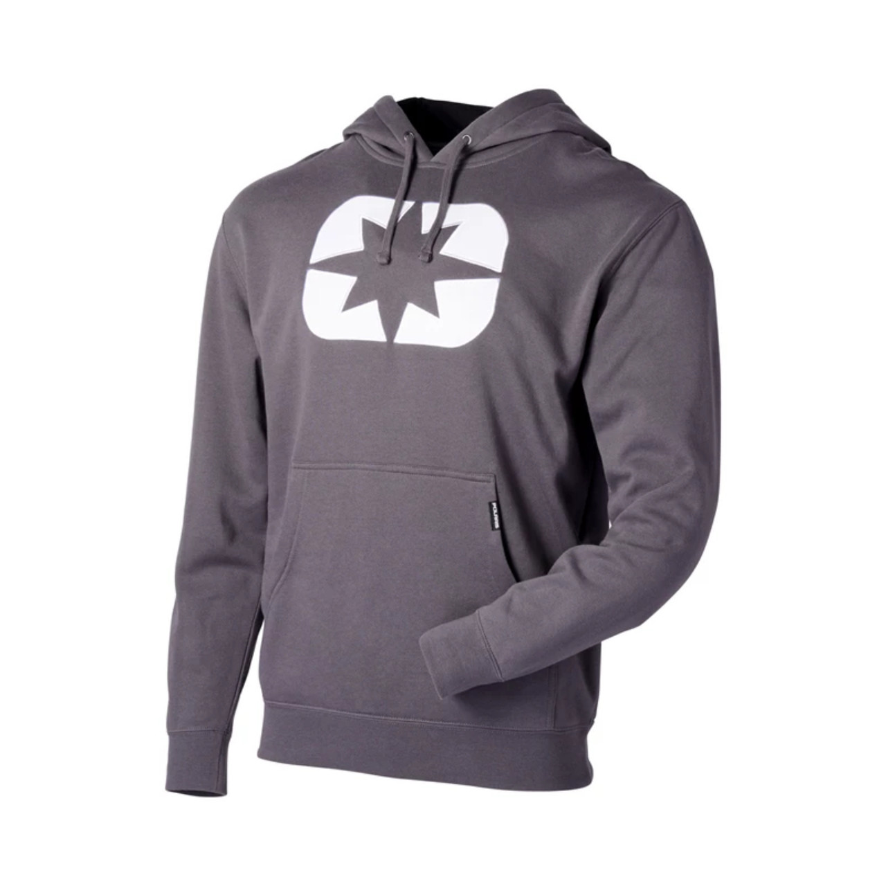 Polaris New OEM Gray Men's Large Icon Hoodie, 286248706