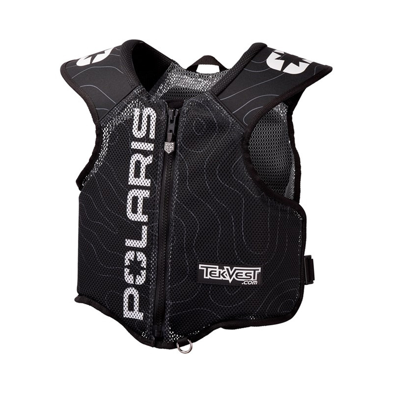 Polaris New OEM Adult Unisex Lrg, Black Protective Freestyle Tekvest, 286257706