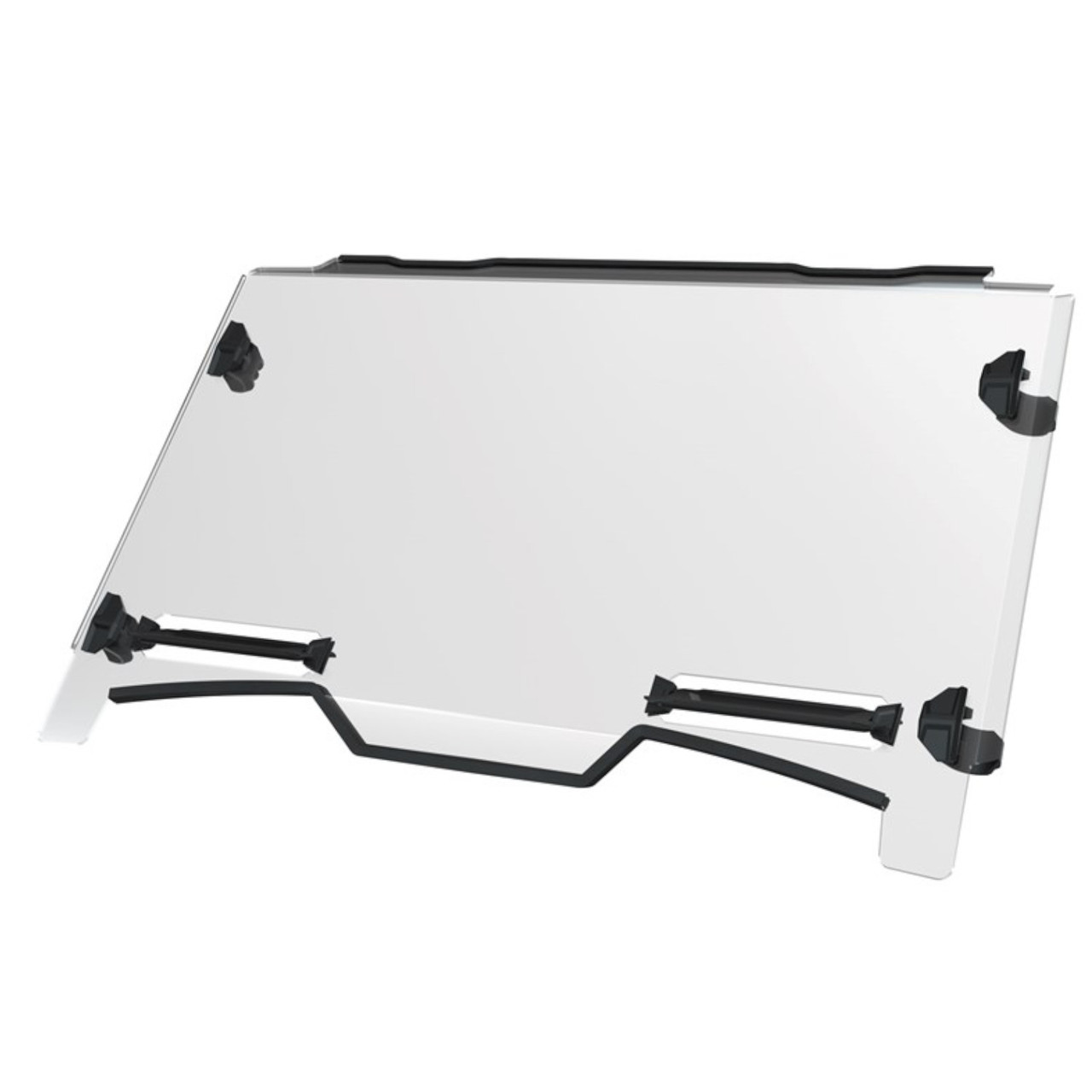 Polaris OEM Lock & Ride Full Vented Windshield - Hard Coat Poly, 2884911