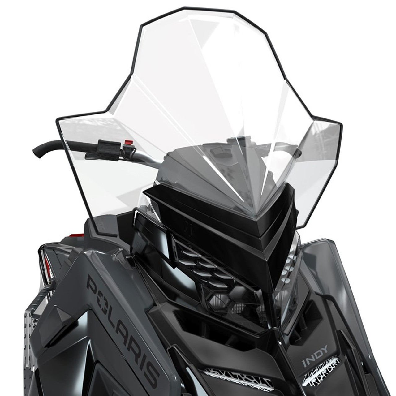 Polaris Snowmobile New OEM, Extra Tall Polycarbonate Windshield, Clear, 2885128