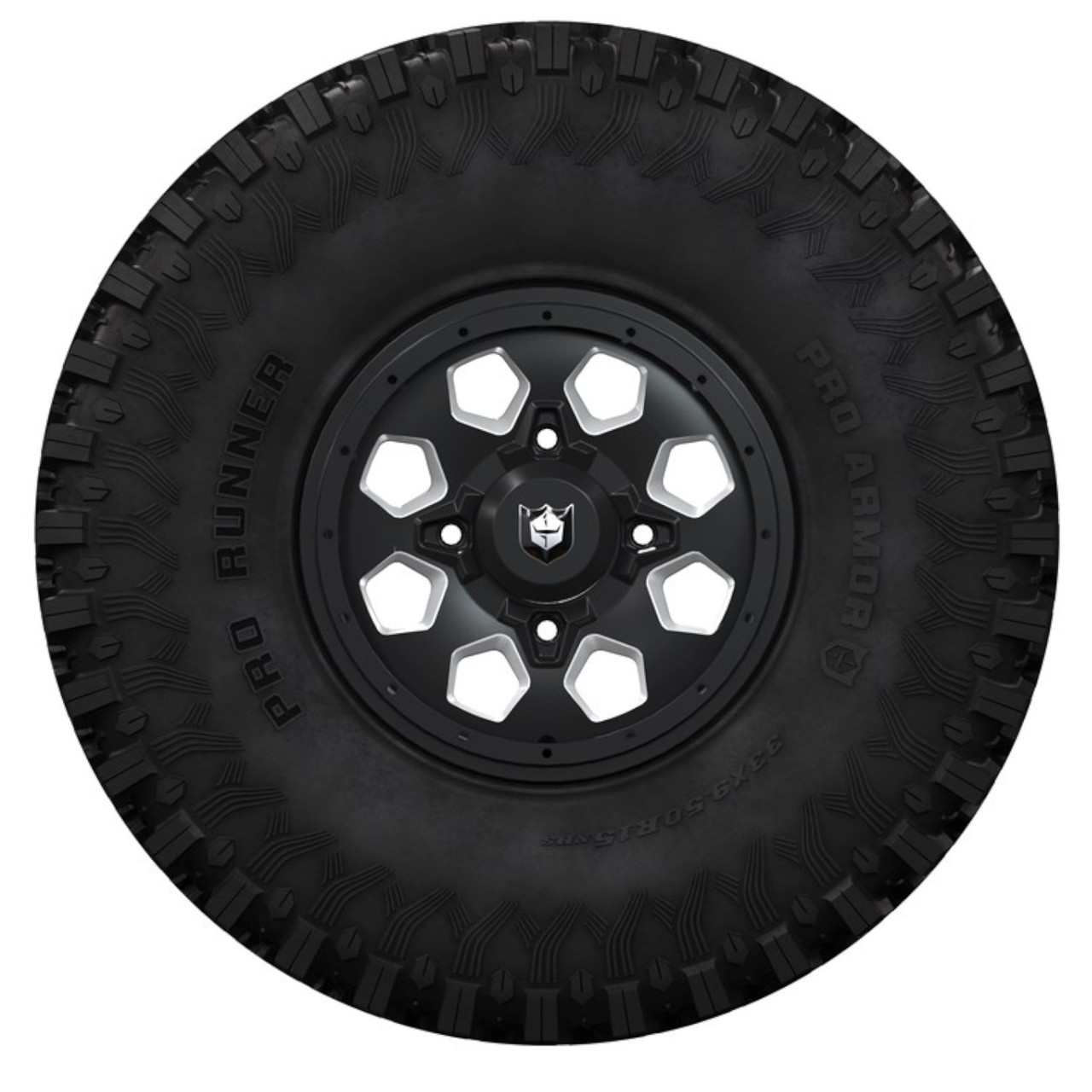 Polaris New OEM, Pro Armor Wheel & Tire Set, Accent Hexlr, 33x9.5R15, 2885042