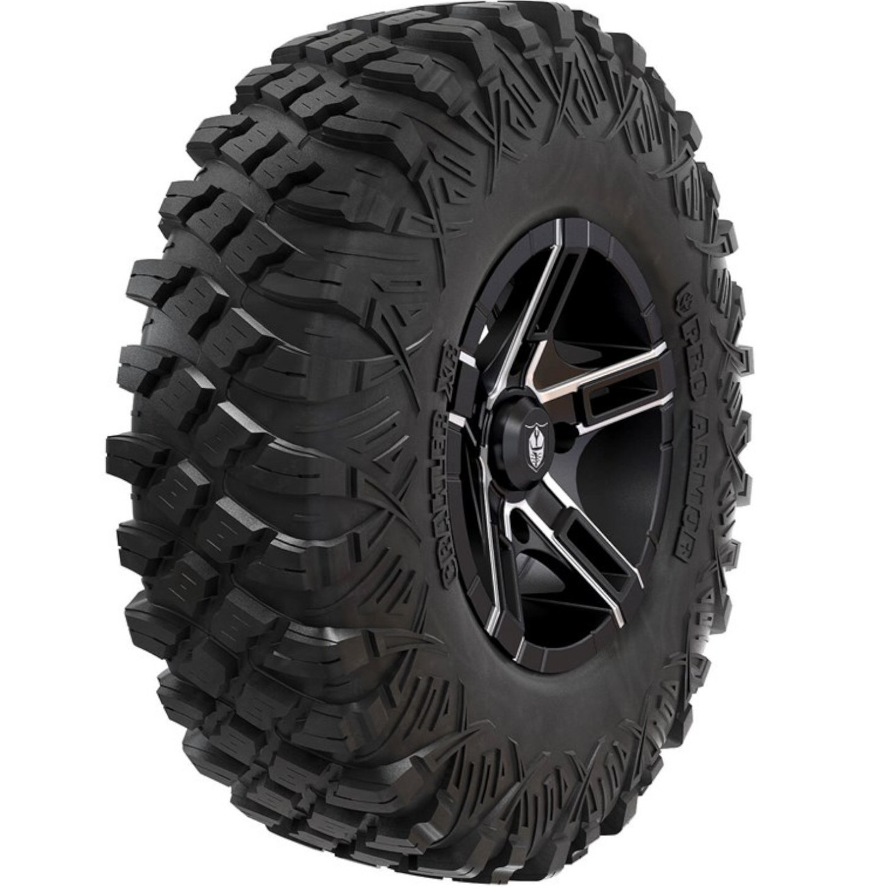 Polaris New OEM, Pro Wheel & Tire Set, Accent Flare & Crawler XR, 33R15, 2884737