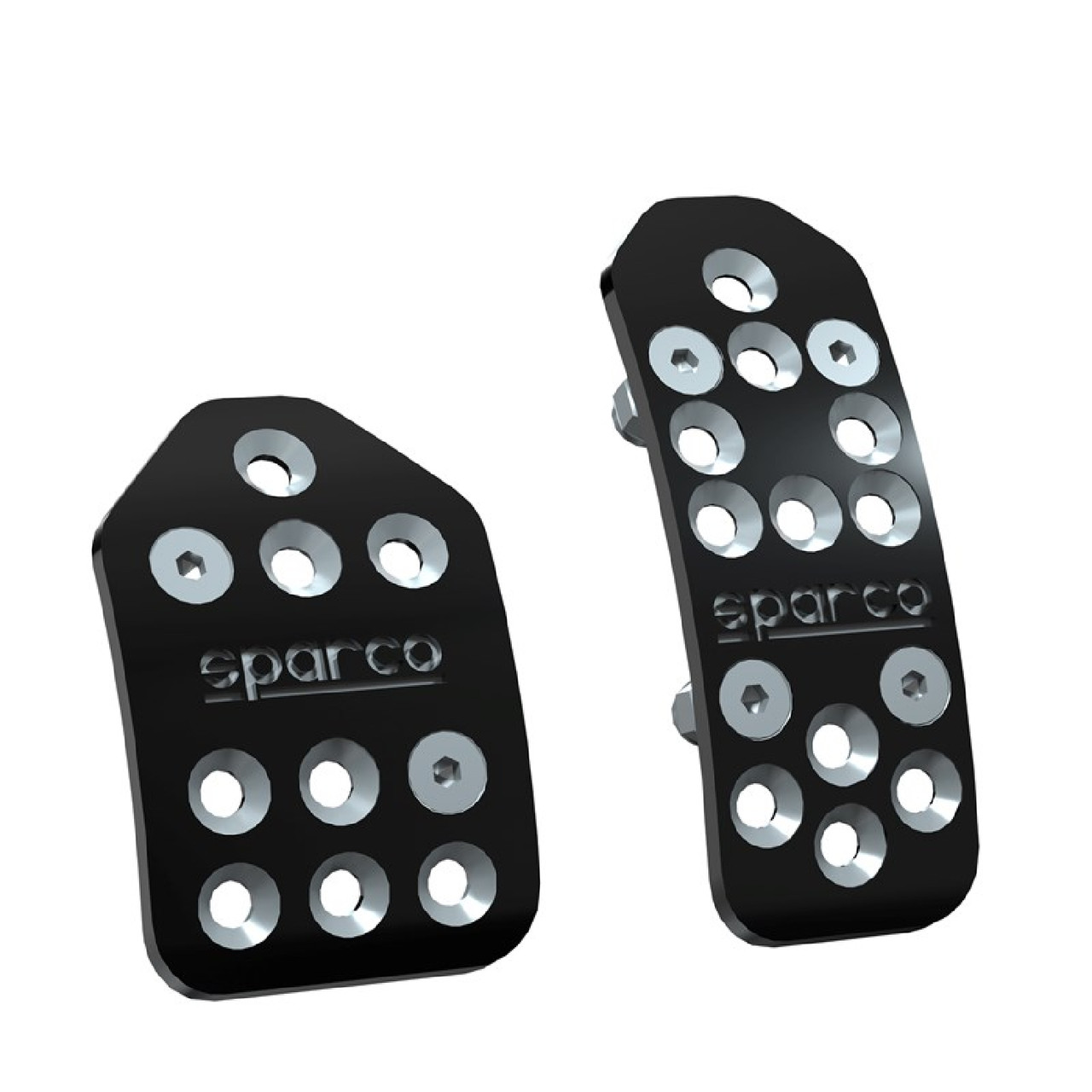 Polaris New OEM Slingshot Premium Billet Pedal Covers by Sparco®, 2884790