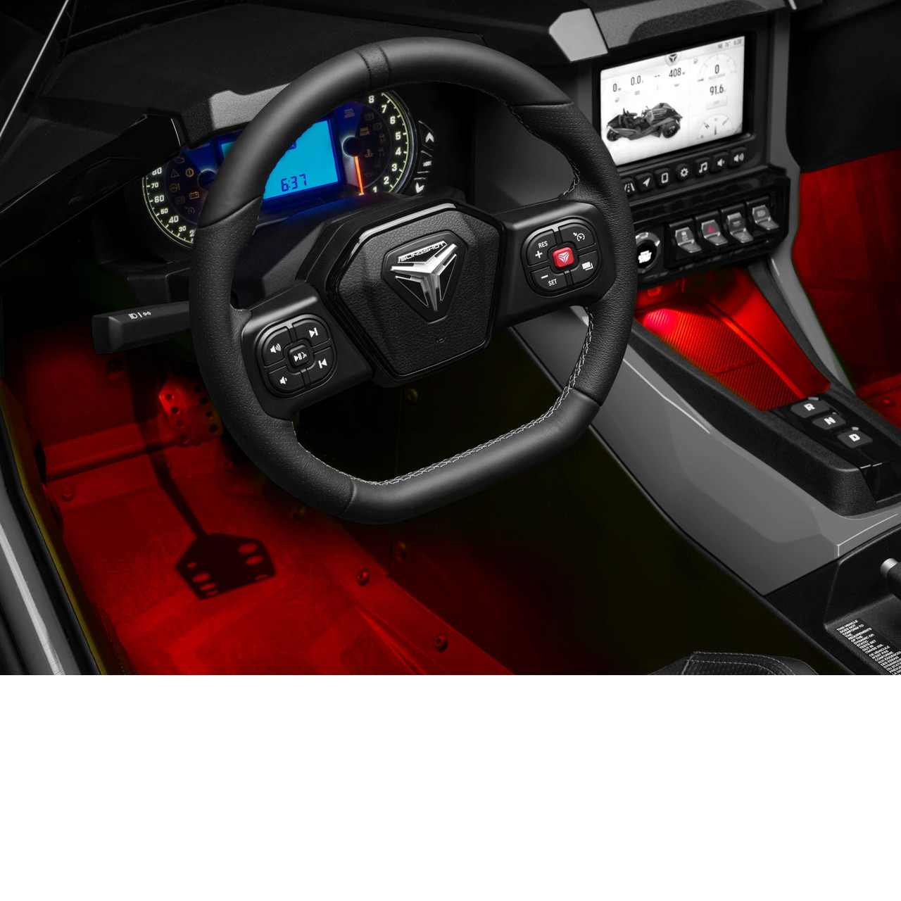 Polaris New OEM Slingshot Dual Action Interior LED Lighting Kit, 2884806