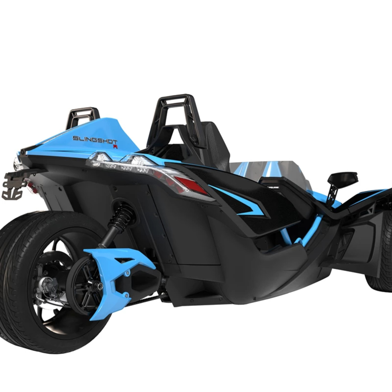 Polaris OEM Slingshot Painted Belt Guard Cover Sky Blue, 2881740-737