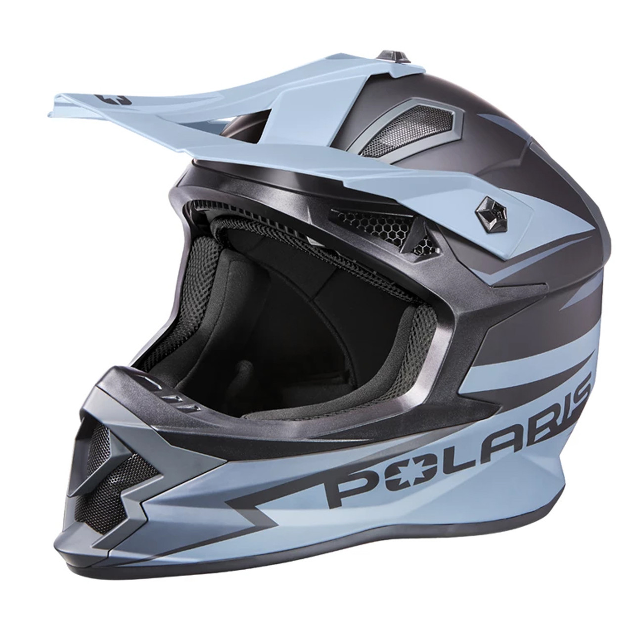 Polaris New OEM Unisex Large Gray/Black Tenacity 4.0 Helmet, 286155806