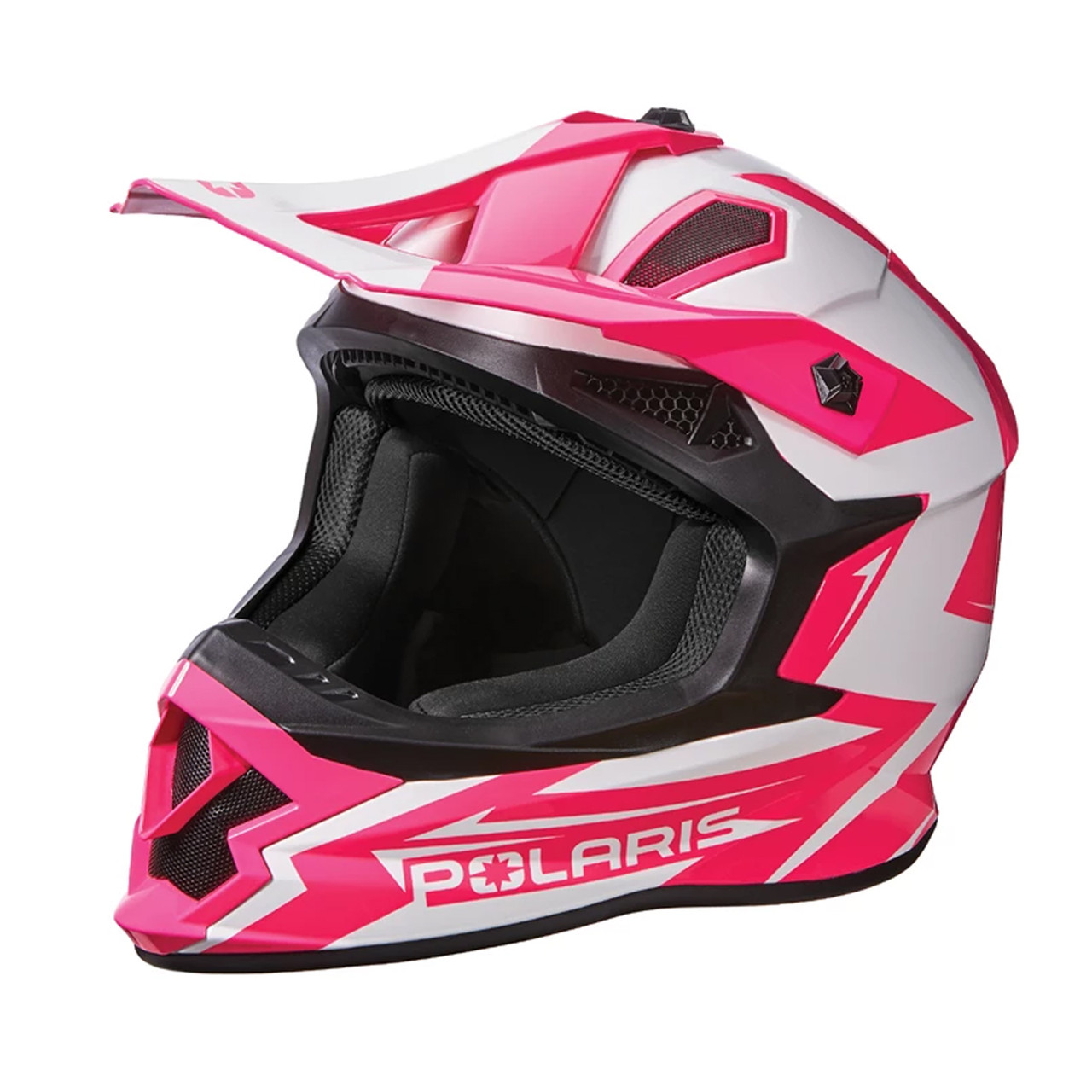 Polaris New OEM Unisex X-Large Pink/White Tenacity 4.0 Helmet, 286156209