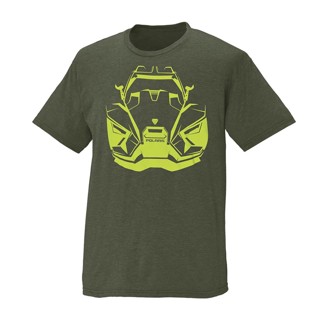 Polaris New OEM Men's Short-Sleeve Slingshot Dreams T-Shirt, Green, 286069203