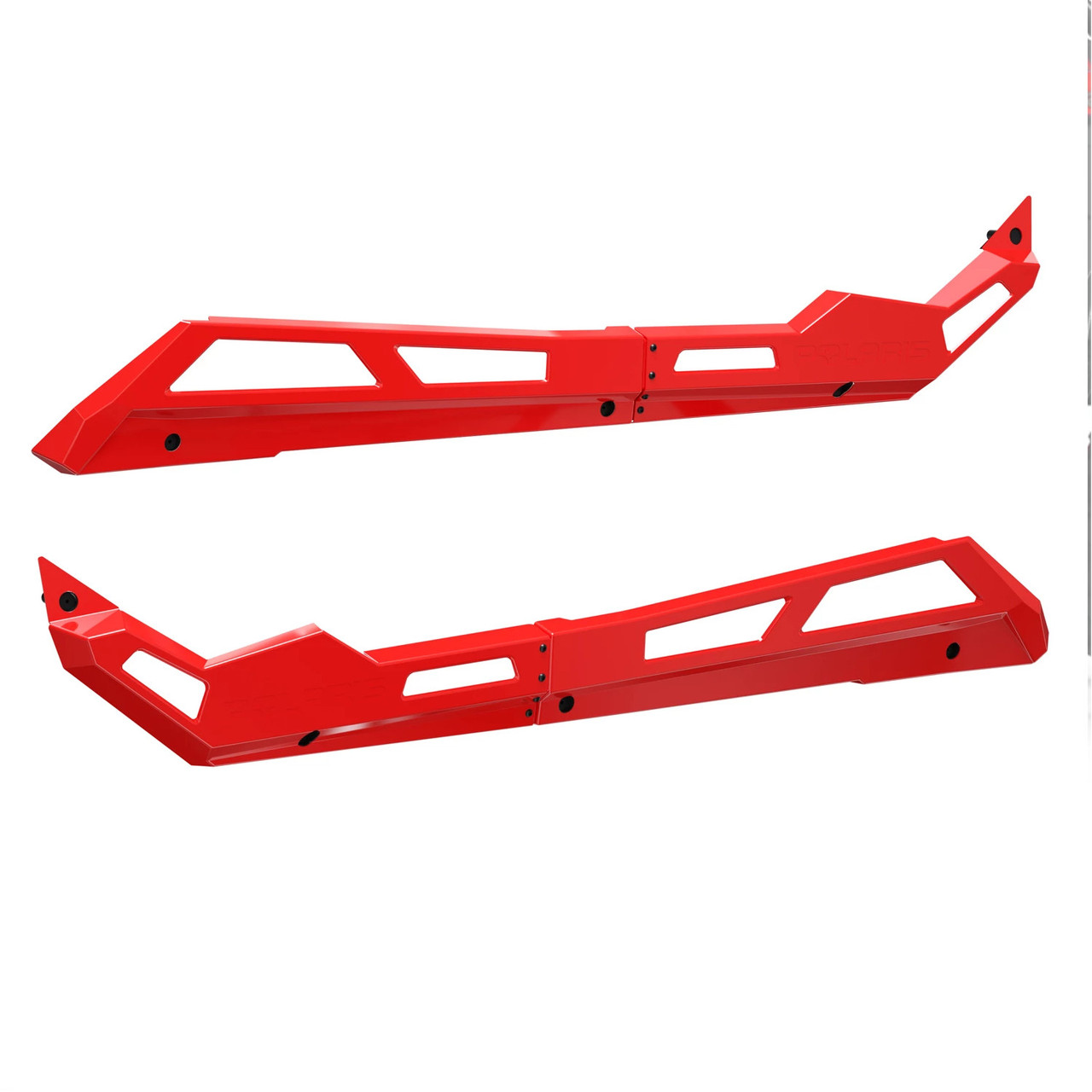 Polaris New OEM, 4-Seat Durable Steel Low Profile Rock Sliders, 2883987-293