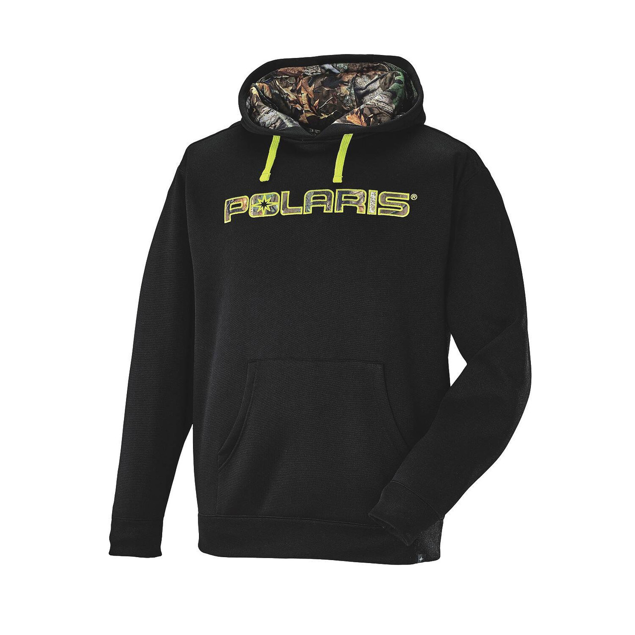 Polaris New OEM Men's Small, Logo'd Camo Poly Hoodie Sweatshirt, 286071802