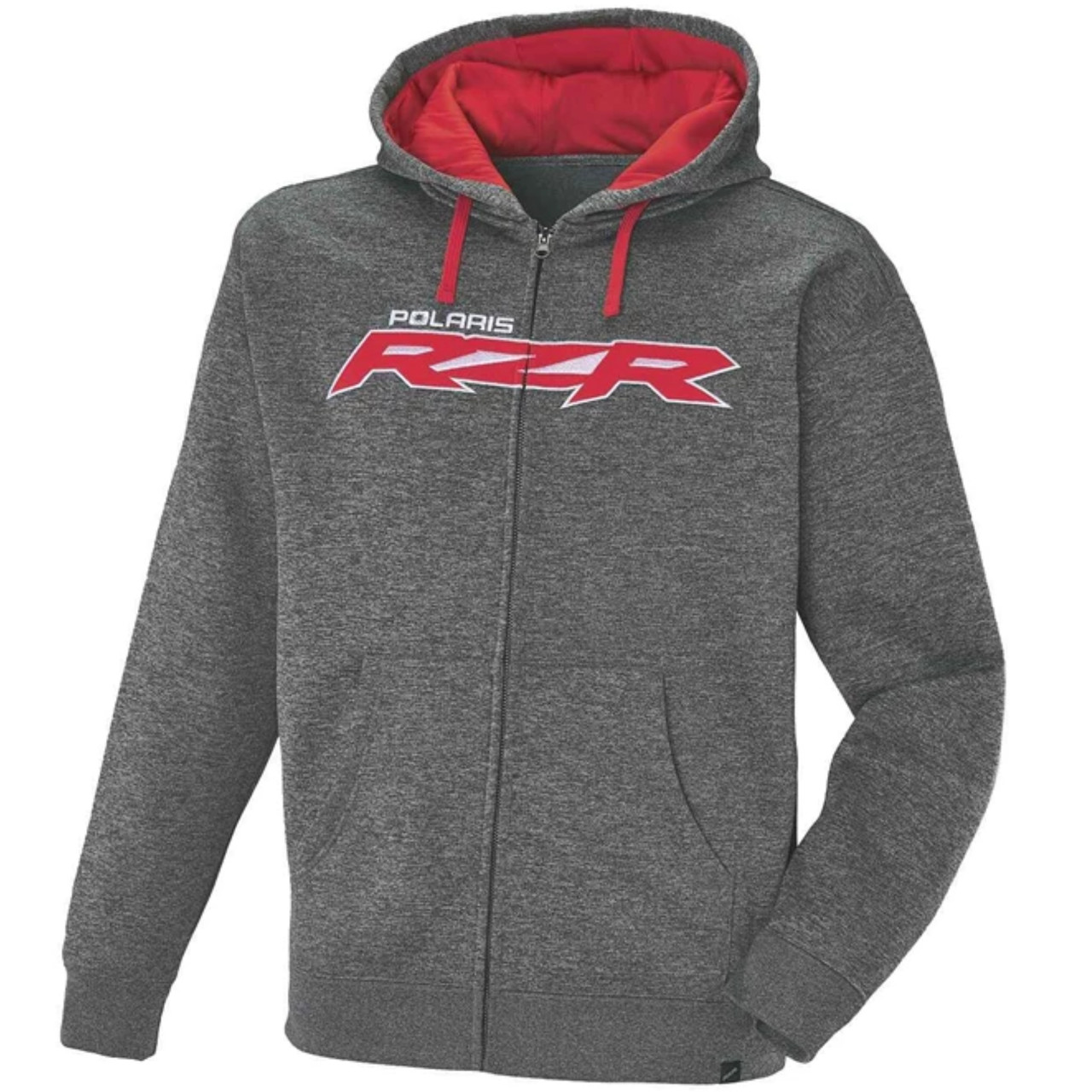 Polaris New OEM RZR Full Zip Hoodie, Men's Medium, 286072003