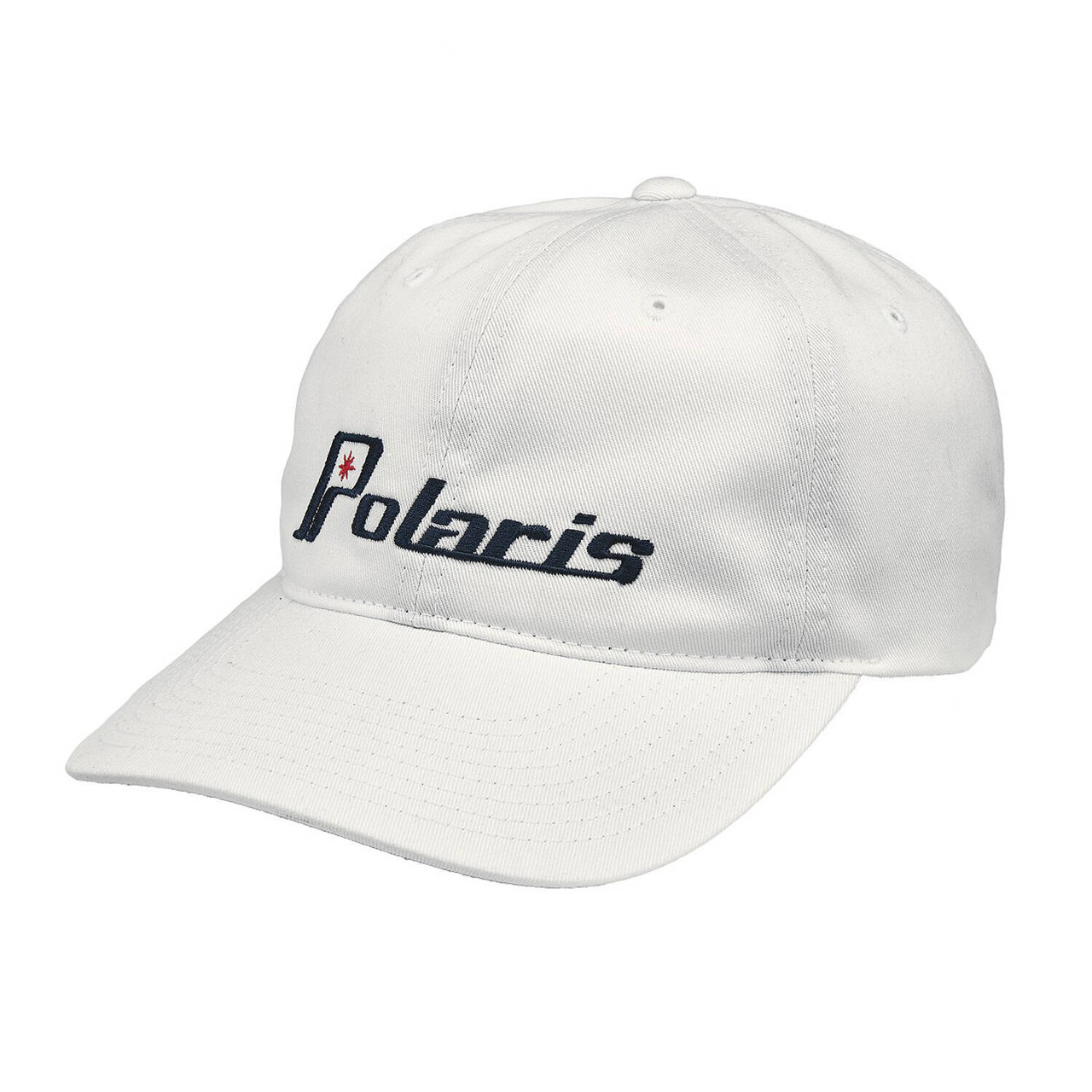 Polaris Snowmobile New OEM Men's Flexfit Hat with Retro Polaris Logo, 2860593