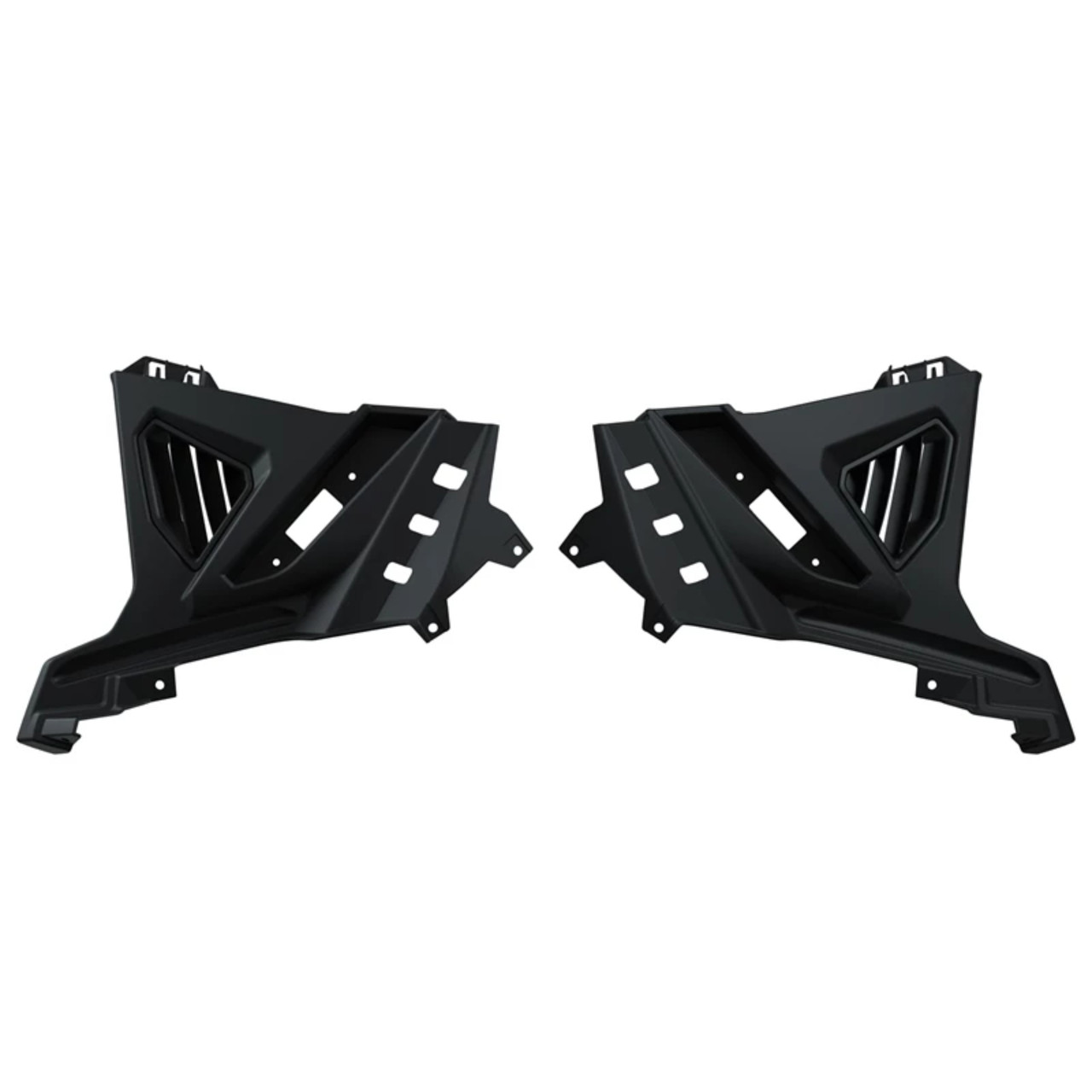 Polaris New OEM Painted Front Lower Accent Panel Stealth Black, 2884605-463